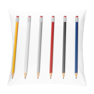 Personality  Wooden Sharp Pencils Pillow Covers