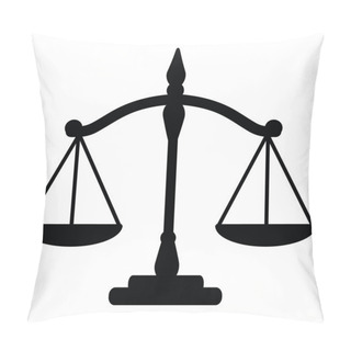 Personality  Justice Scales Pillow Covers