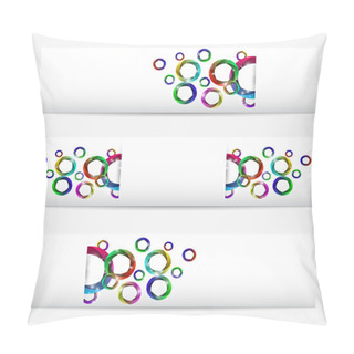 Personality  Abstract Lights, Vector Background Pillow Covers