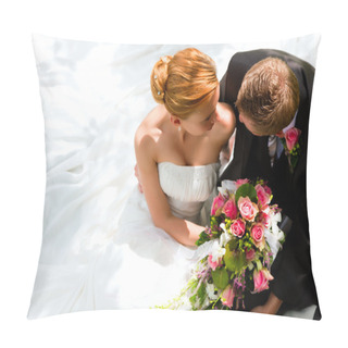 Personality  Wedding Couple Hugging, The Pillow Covers