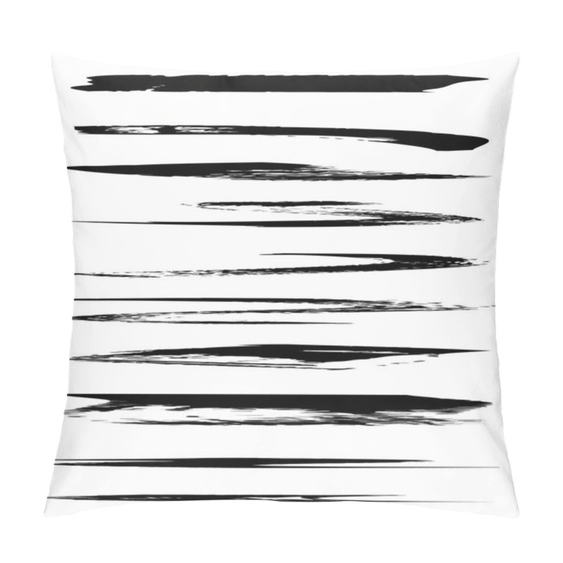 Personality   creative brush strokes pillow covers