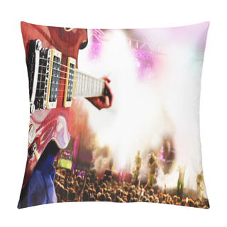 Personality  Live Music Background Pillow Covers