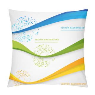 Personality  Vector Abstract Background Design. Pillow Covers