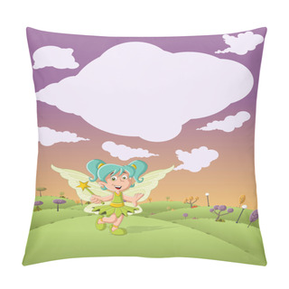 Personality  Fairy Girl Pillow Covers