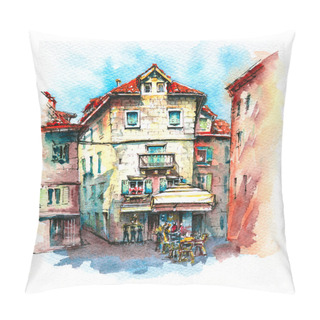 Personality  Old Town Of Split, Croatia Pillow Covers