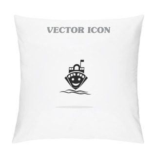 Personality  Ship Icon Pillow Covers