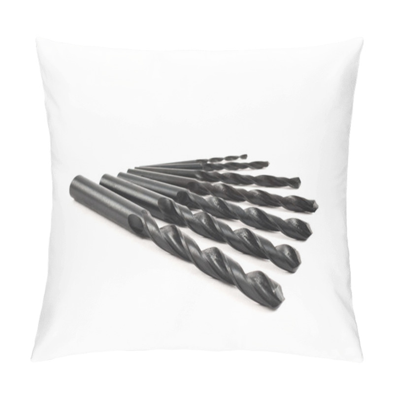 Personality  Metal Drill Bit Omposition Isolated Pillow Covers