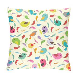 Personality  Birds Pattern Pillow Covers