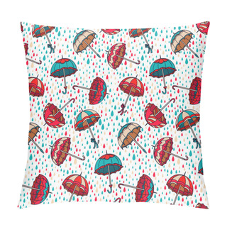 Personality  Umbrella Pattern Pillow Covers