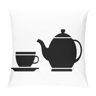 Personality  Teacup And Teapot Pillow Covers