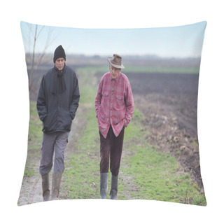 Personality  Peasants On The Field Pillow Covers