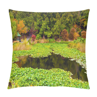 Personality  Colorful Australian Autumn In Mount Lofty, South Australia Pillow Covers