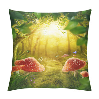 Personality  Magic Forerst Pillow Covers