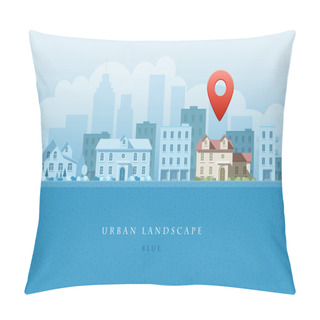 Personality  Urban Landscape Pillow Covers