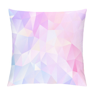 Personality  Cubism Background Pale Purple Pink Pillow Covers