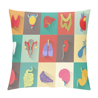 Personality  Internal Human Organs Pillow Covers
