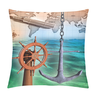 Personality  Navigation Pillow Covers