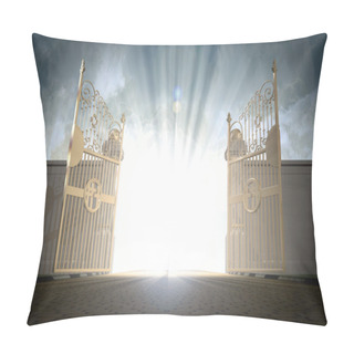 Personality  Heavens Gates Opening Pillow Covers
