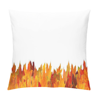 Personality  Seamless Autumn Leaves Pillow Covers