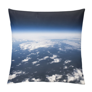 Personality  Cloudscape. Blue Sky And White Cloud. Pillow Covers