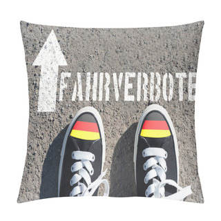 Personality  Germany And Diesel Driving Ban Pillow Covers