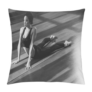 Personality  Woman In Cobra Pose Pillow Covers