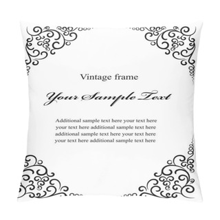 Personality  Vintage Decoration Frame Pillow Covers