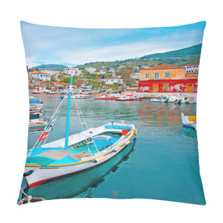 Personality  Wooden Fishing Boat Pillow Covers