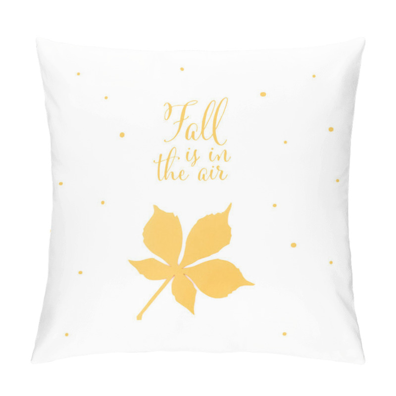 Personality  autumnal chestnut leaf pillow covers