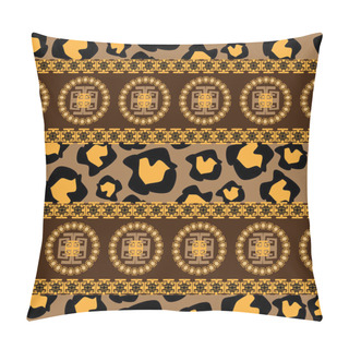 Personality  Africa Stile Ornament Background Pillow Covers