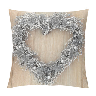 Personality Winter Wreath Pillow Covers