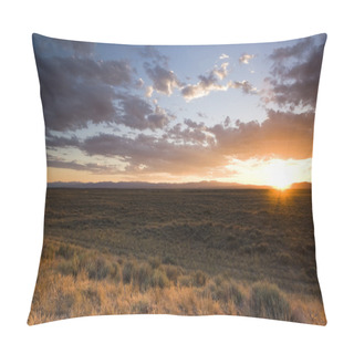 Personality  Sunset On Prairie Pillow Covers