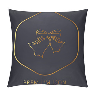 Personality  Bells Golden Line Premium Logo Or Icon Pillow Covers