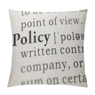Personality  Policy Pillow Covers