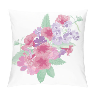 Personality  Decorative Floral Bouquet Pillow Covers