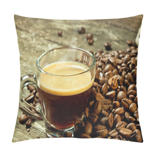 Personality  Espresso And Coffee Grain Pillow Covers