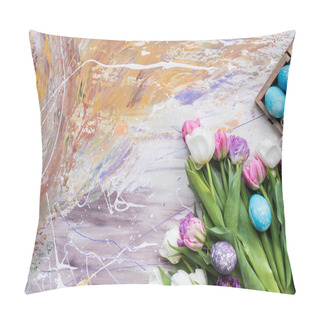 Personality  Painted Eggs Pillow Covers