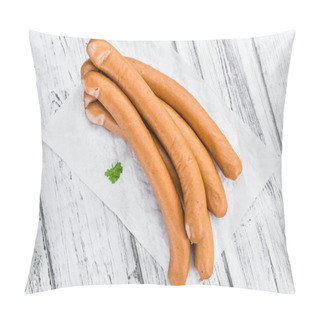 Personality   Table With Wiener Sausages Pillow Covers