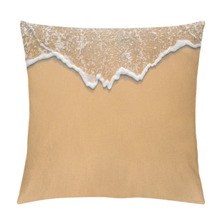 Personality  Wave On Sand Beach Pillow Covers
