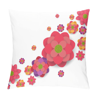 Personality  Blooming Flowers Design Pillow Covers