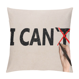 Personality  I Can On Light Surface Pillow Covers