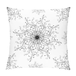 Personality  Trendy Fashion Scroll Pattern Pillow Covers