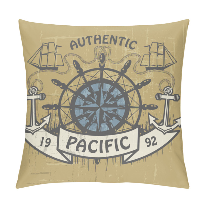 Personality  Authentic Pacific stamp pillow covers