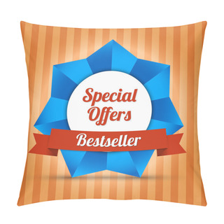 Personality  Special Offers Label. Bestseller Pillow Covers