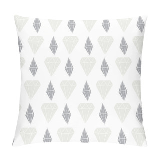 Personality  Diamond Illustration Background Pillow Covers