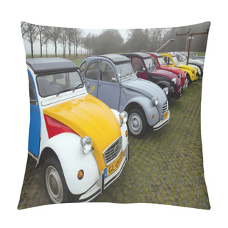 Personality  Colorful Vintage Cars Citroen 2 CV Pillow Covers