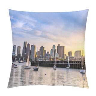 Personality  Boston Skyline Pillow Covers