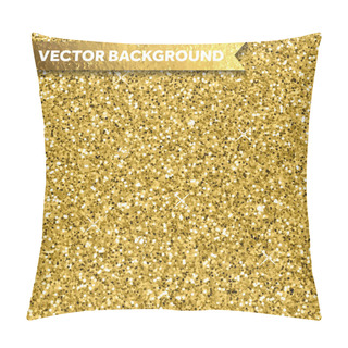 Personality  Gold Glitter Texture Pillow Covers