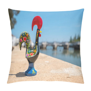 Personality  Barcelos Rooster. Tavira, Portugal Pillow Covers