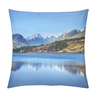 Personality  Scottish Highlands Landscape Pillow Covers